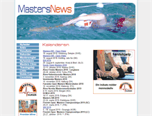 Tablet Screenshot of mastersnews.dk