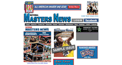 Desktop Screenshot of mastersnews.com